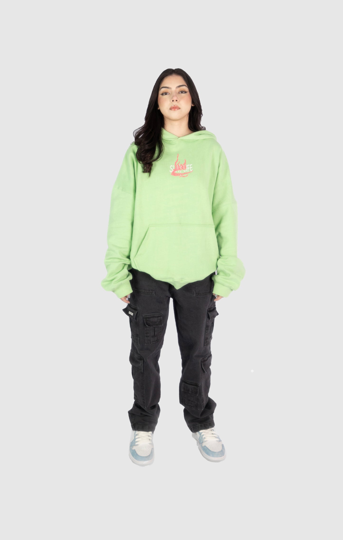 PASTEL GREEN HOODIE