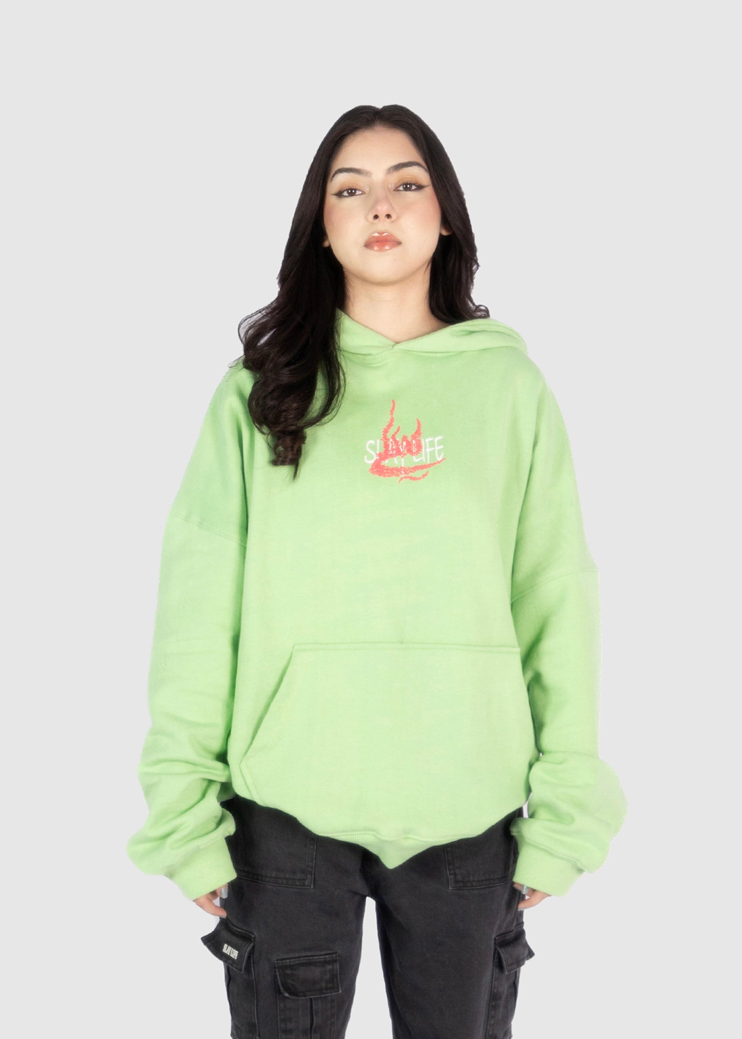 PASTEL GREEN HOODIE