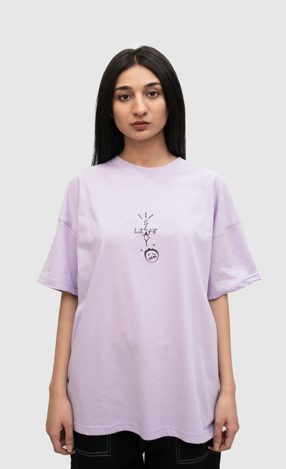 “ SKATEBOARDING CACTUS ” OVERSIZED T-SHIRT