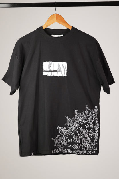 Blockprint Black T-Shirt