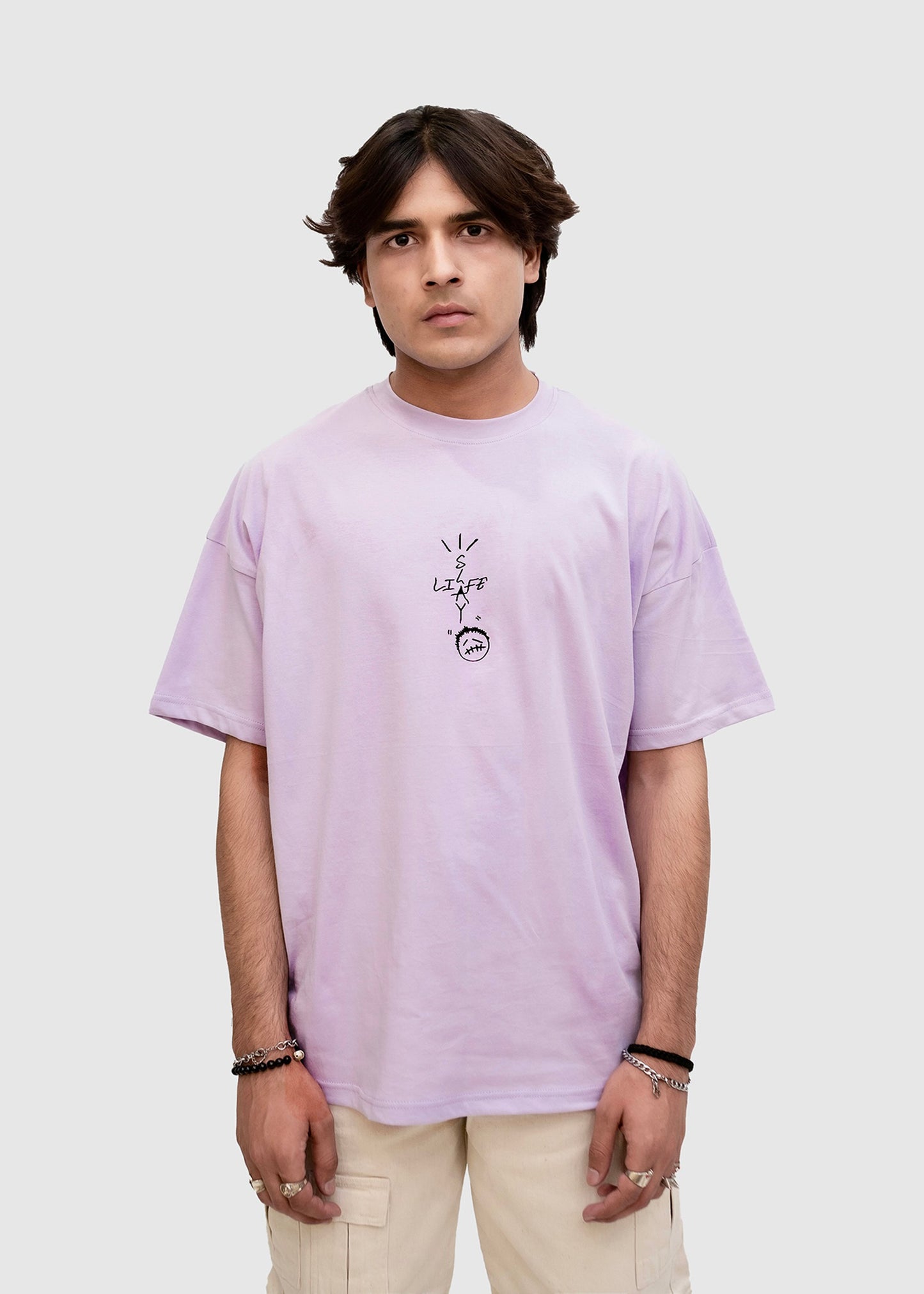 “ SKATEBOARDING CACTUS ” OVERSIZED T-SHIRT