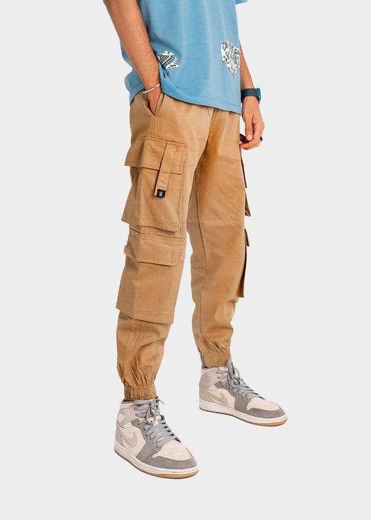 Khaki Cargo Trouser